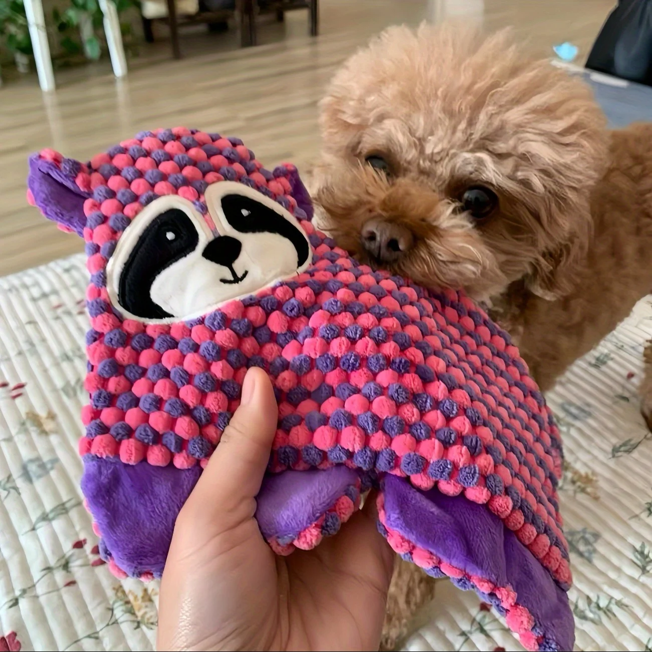 Brinquedo para Cães de Pelúcia Sem Enchimento com Som - Imagem 4