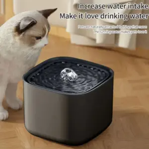 fonte de água para gatos com filtro