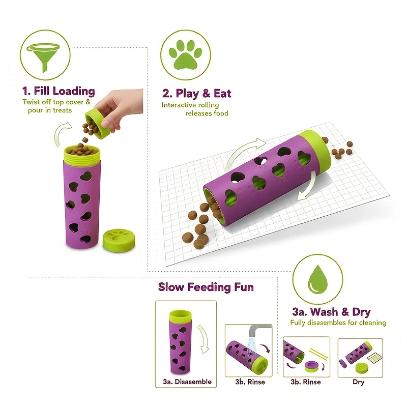 Brinquedo para Cães Dispensador de Petiscos Destacável - Imagem 6