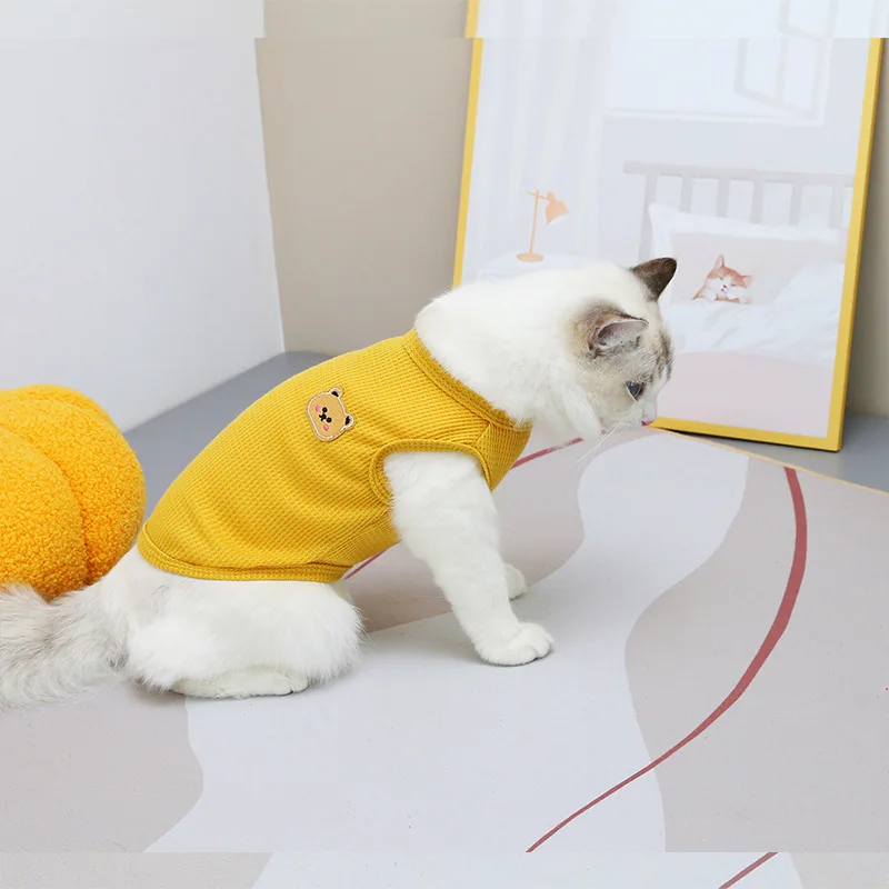 Colete para Cães e Gatos Estampa Urso para Cães Pequenos e Médios - Imagem 6