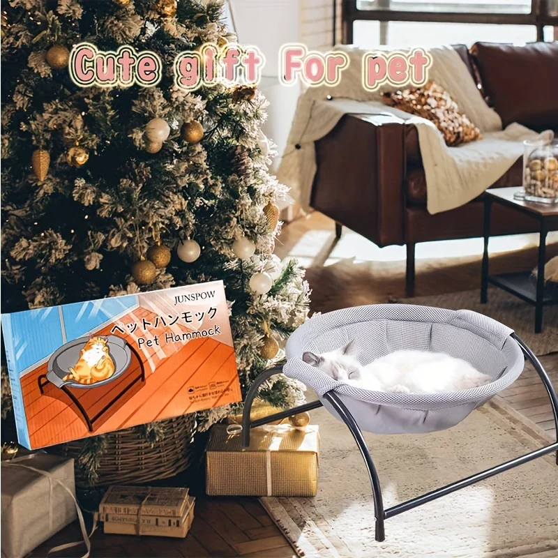 Cama de Rede para Gatos Respirável em Cores Variadas - Imagem 3