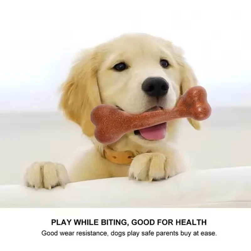 Brinquedo Osso para Cães de PP e Madeira com 12 cm - Imagem 3