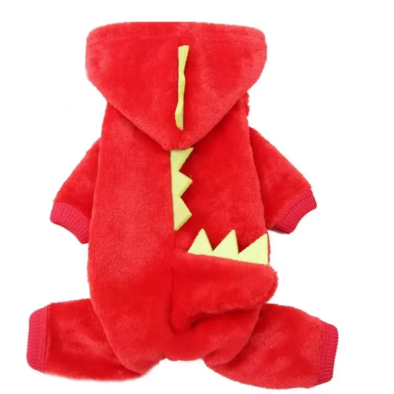 Roupa de Cachorro Dinossauro de Velo para Cães de Porte Pequeno - Imagem 6