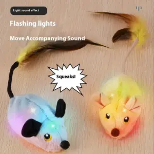 brinquedo rato para gatos com controle remoto