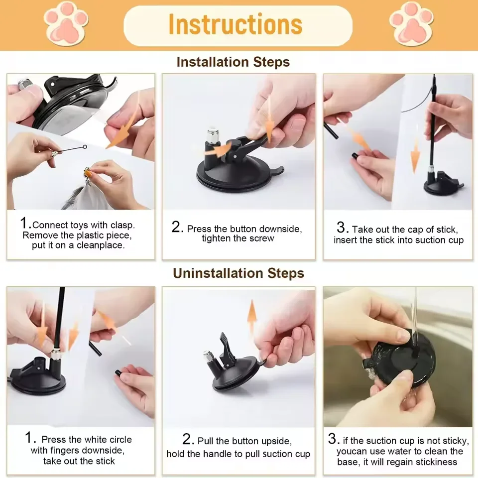 Brinquedo Automático para Gatos: Varinha Divertida para Brincar Sozinho - Image 5