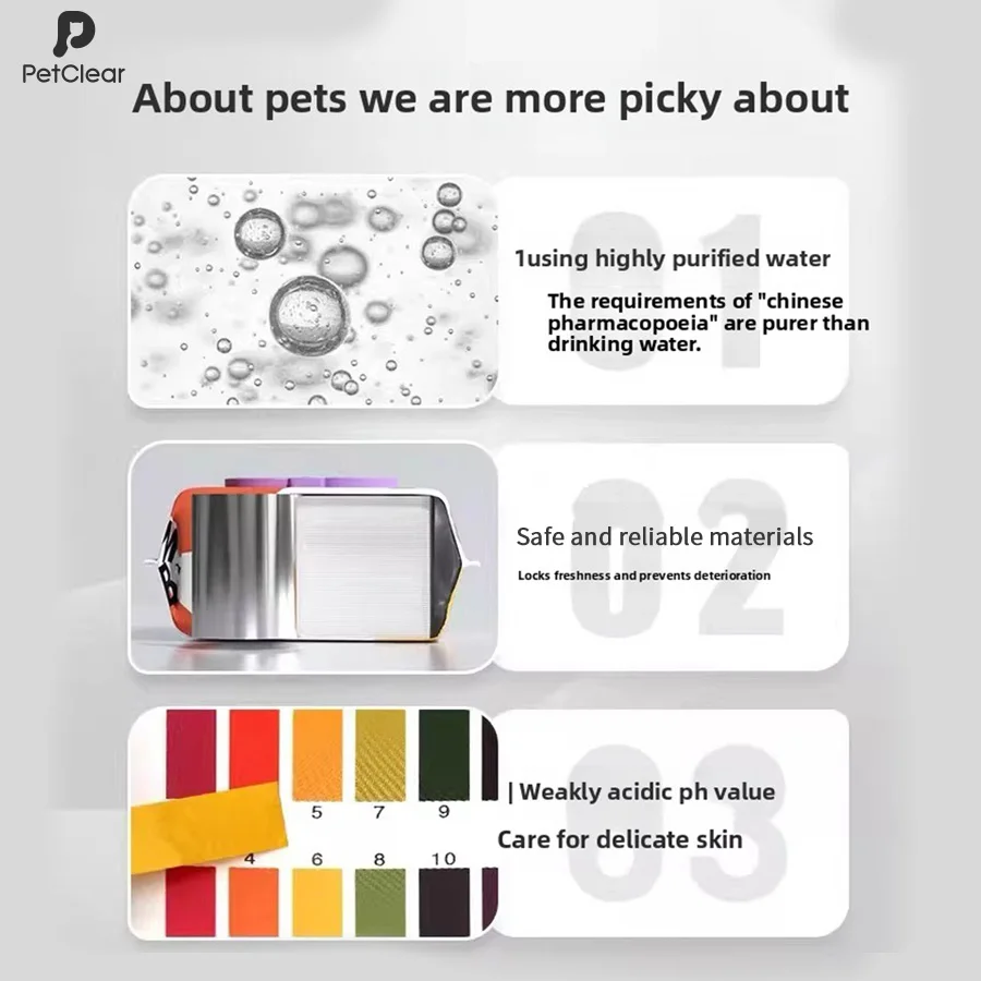 Lenços Umedecidos PETCLEAR para Olhos de Cães e Gatos 200 Unidades - Imagem 5
