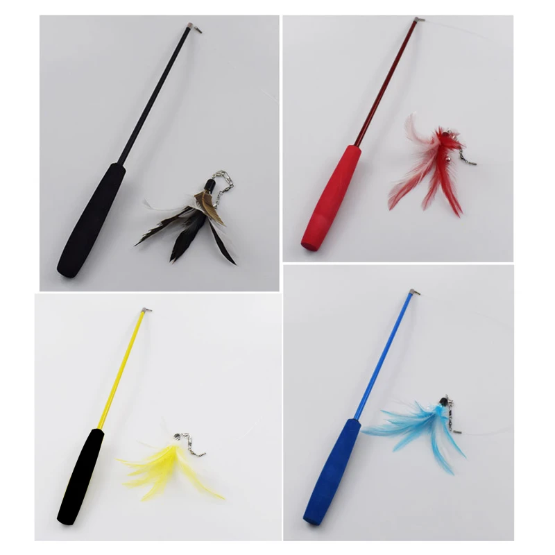 Varinha Telescópica para Gatos 25-85 cm com Pena Substituível - Image 2