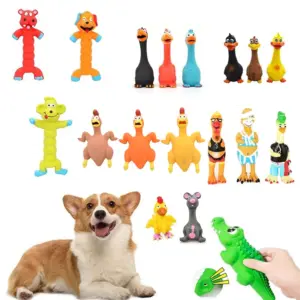 brinquedo de látex para cães com som