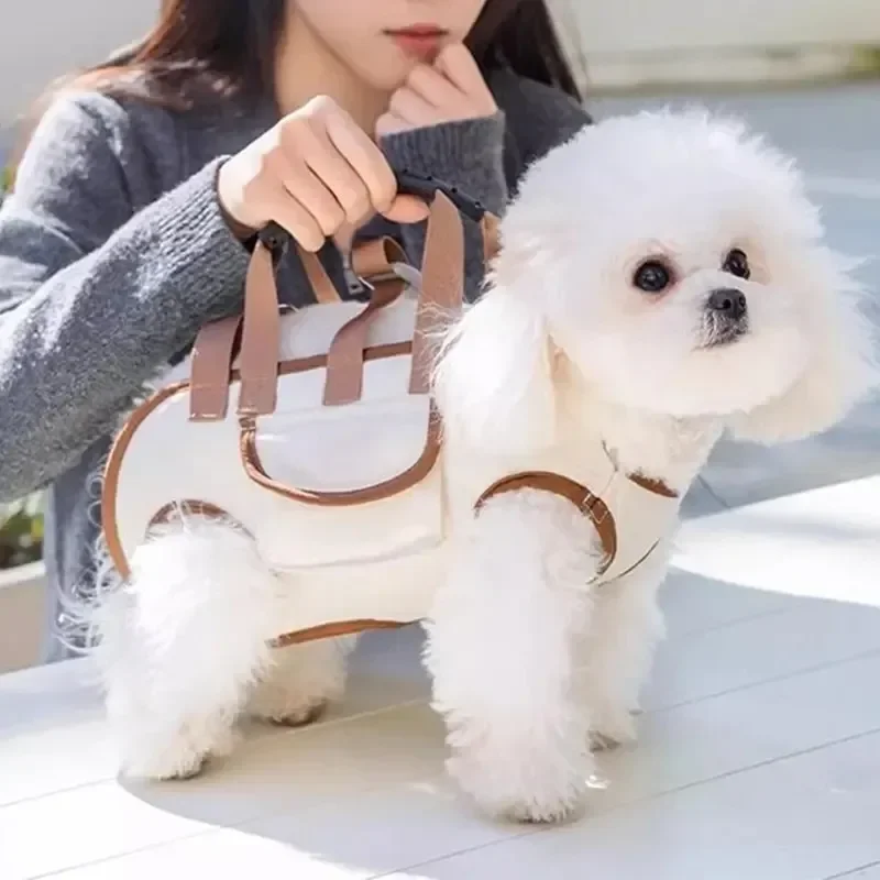 Mochila para Cães e Gatos até 9 kg com Alça de Mão e Transversal - Imagem 3