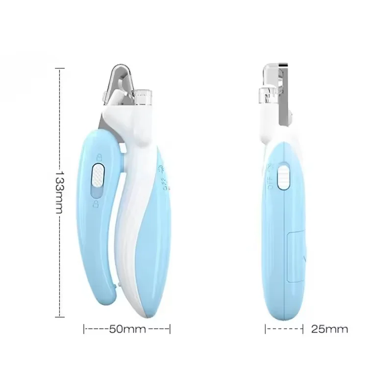 Cortador de Unhas para Cães e Gatos com LED e Trava de Segurança - Imagem 6