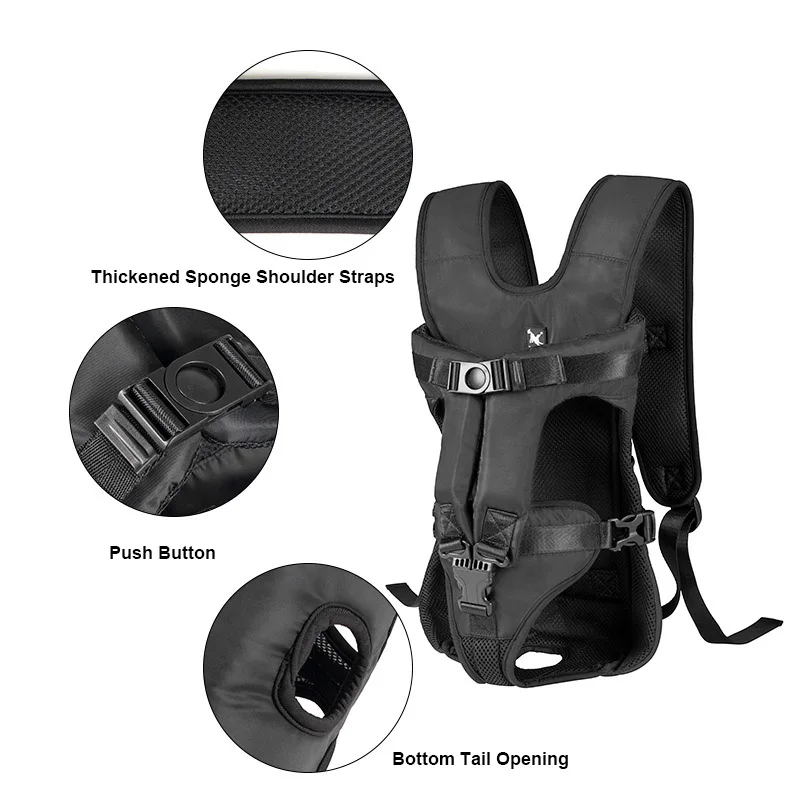 Mochila Transportadora para Cães e Gatos Impermeável para Viagem - Imagem 4