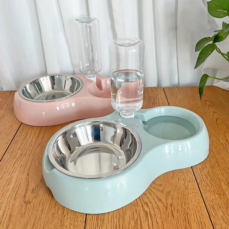 alimentador e bebedouro para cães e gatos