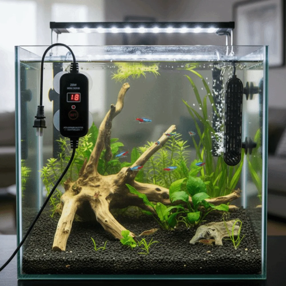 Aquecedor de Aquário com Display LCD e Controle de Temperatura - Imagem 4