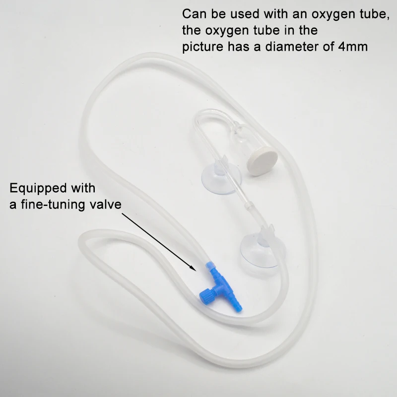 Difusor de CO2 para Aquário com Ventosa e Válvula de Controle - Imagem 3