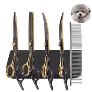 kit tesoura para tosa de cães e gatos