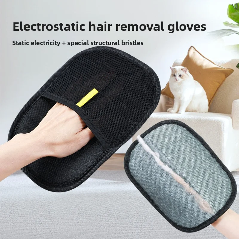 Luvas de Remoção de Pelos para Cães e Gatos Lavável - Imagem 5