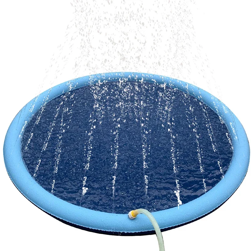 Piscina Chafariz para Cães 150 cm Dobrável para Gramado - Image 4