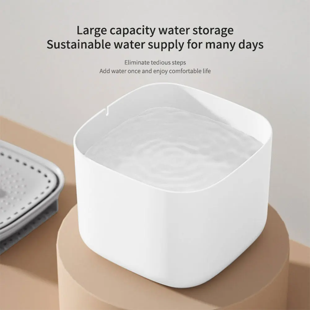 Fonte de Água para Gatos 3 L USB com Filtro de Recirculação - Imagem 5