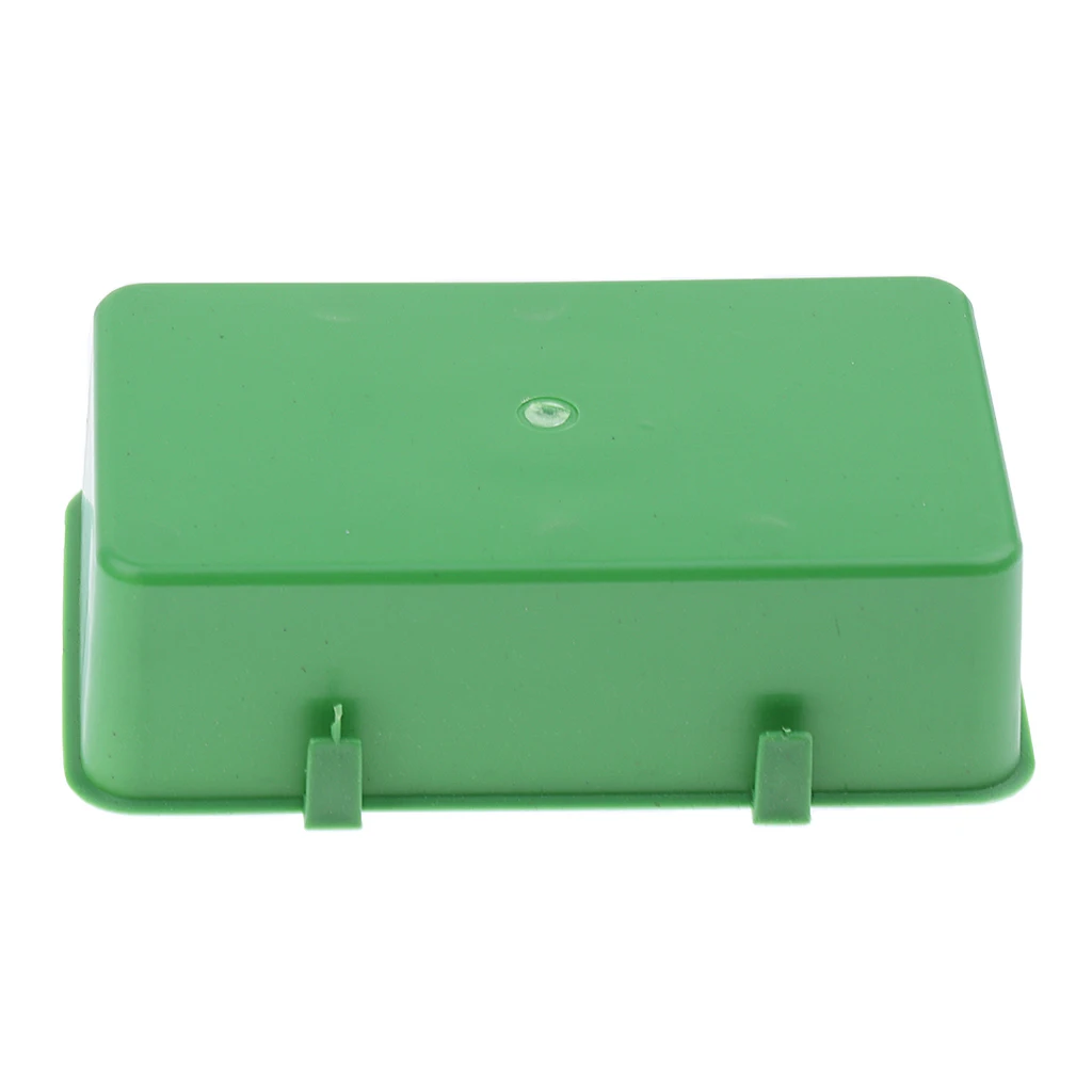 Comedouro para Pássaros de Plástico Verde com Encaixe na Gaiola - Imagem 4