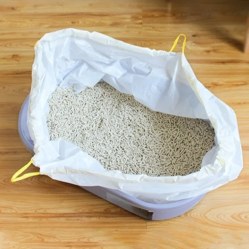Sacos para Areia Sanitária de Gatos com Cordão para Limpeza Rápida - Imagem 6