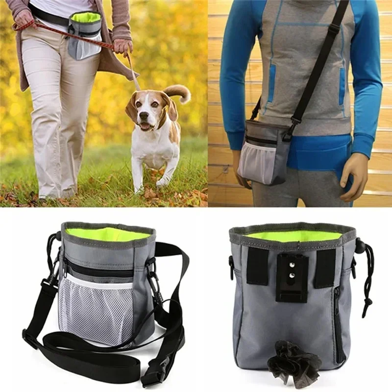 bolsa de cintura para petiscos de cães
