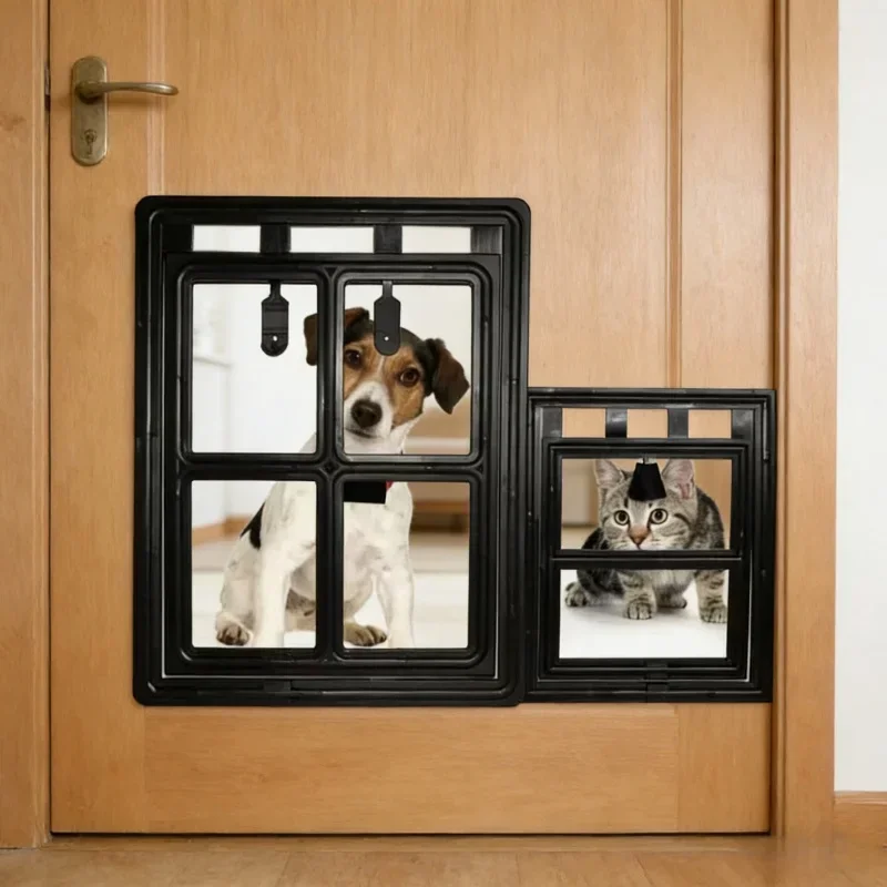 Porta de Tela para Cães e Gatos com Fechadura e Aba - Image 2