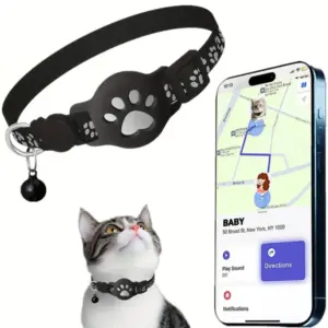 coleira rastreador gps para gatos