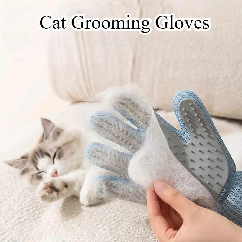 Luva Removedora de Pelos para Cães e Gatos Dupla Face 24x16 cm - Imagem 2