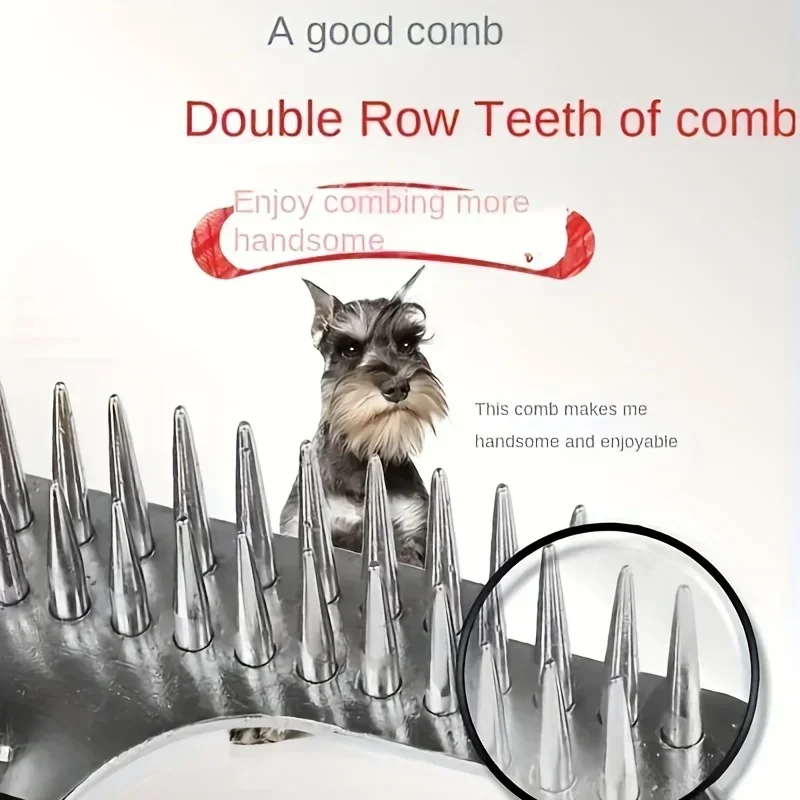 Pente Ancinho para Cães para Remover Subpelo - Imagem 4