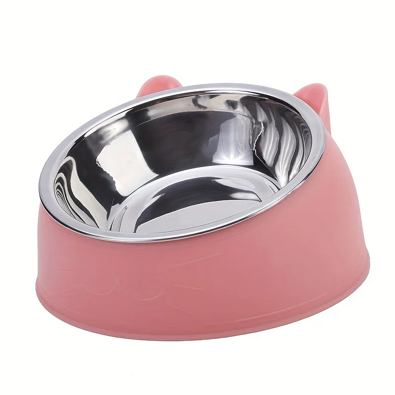 Tigela de Aço Inoxidável para Cães e Gatos Antiderrapante - Imagem 6