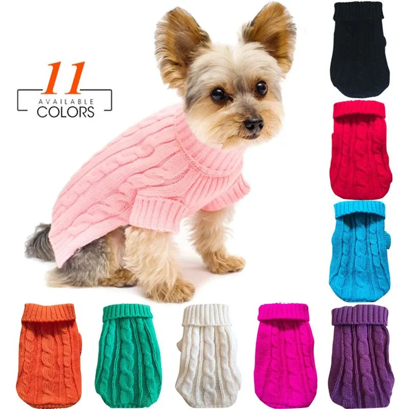 suéter de malha para cães