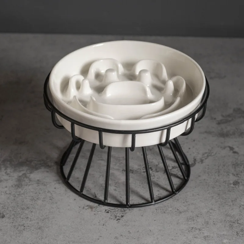 Tigela Elevada para Cães e Gatos de Cerâmica Antiderrapante - Image 6