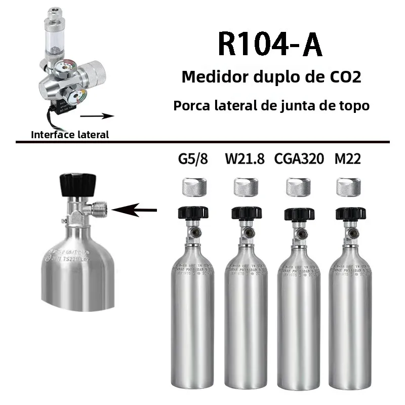 Regulador de CO2 para Aquário com Válvula Eletromagnética - Imagem 5