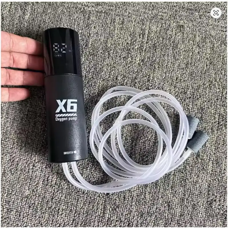 Bomba de Oxigênio para Aquário Recarregável USB 5W 48H Autonomia - Image 3
