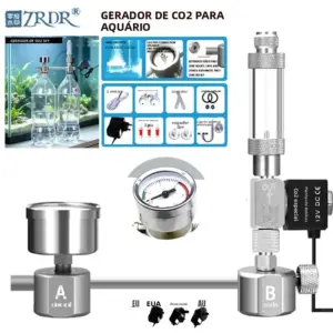 gerador de co2 diy para aquário