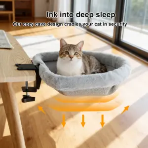 cama de mesa para gatos dobrável