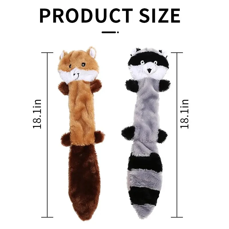 Brinquedo de Pelúcia para Cães de Raças Pequenas, Médias e Grandes com Som - Image 2