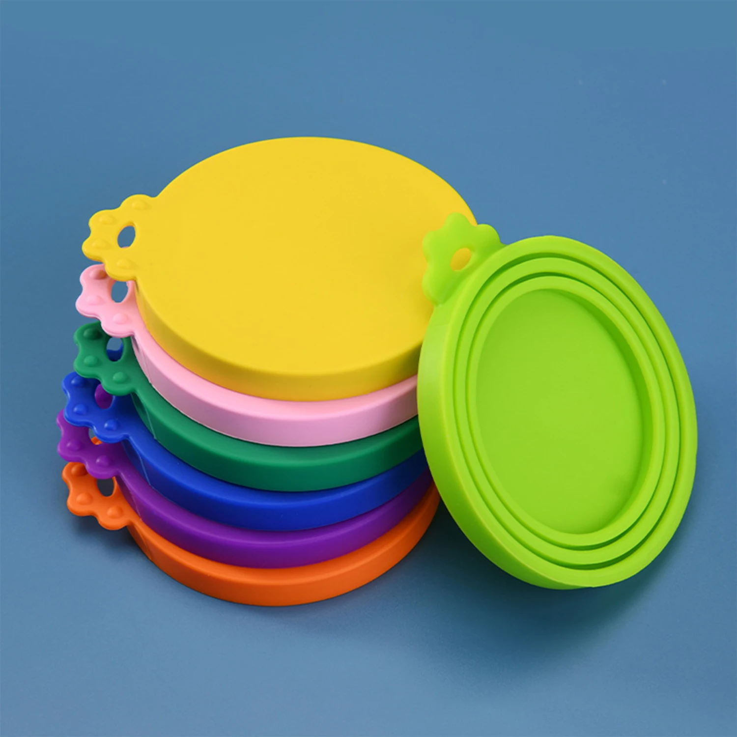 Tampa de Silicone para Potes de Ração 3 em 1 com Vedação - Imagem 4