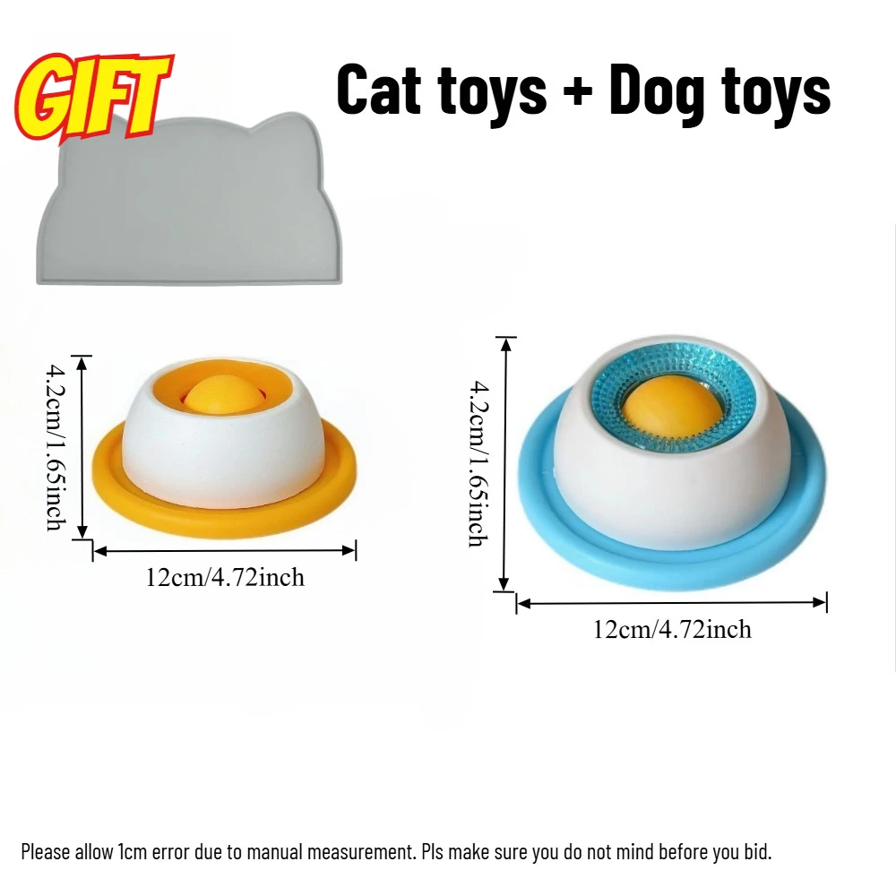 Dispensador Lento para Cães e Gatos de Treinamento e Estimulação - Imagem 6