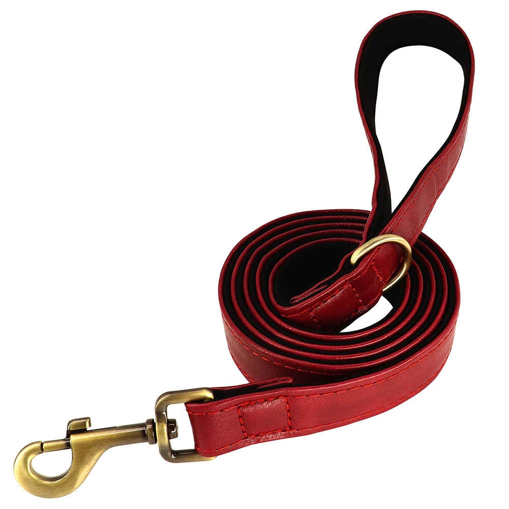 Coleira Personalizada para Cães de Couro PU com Gravação de Nome - Image 4