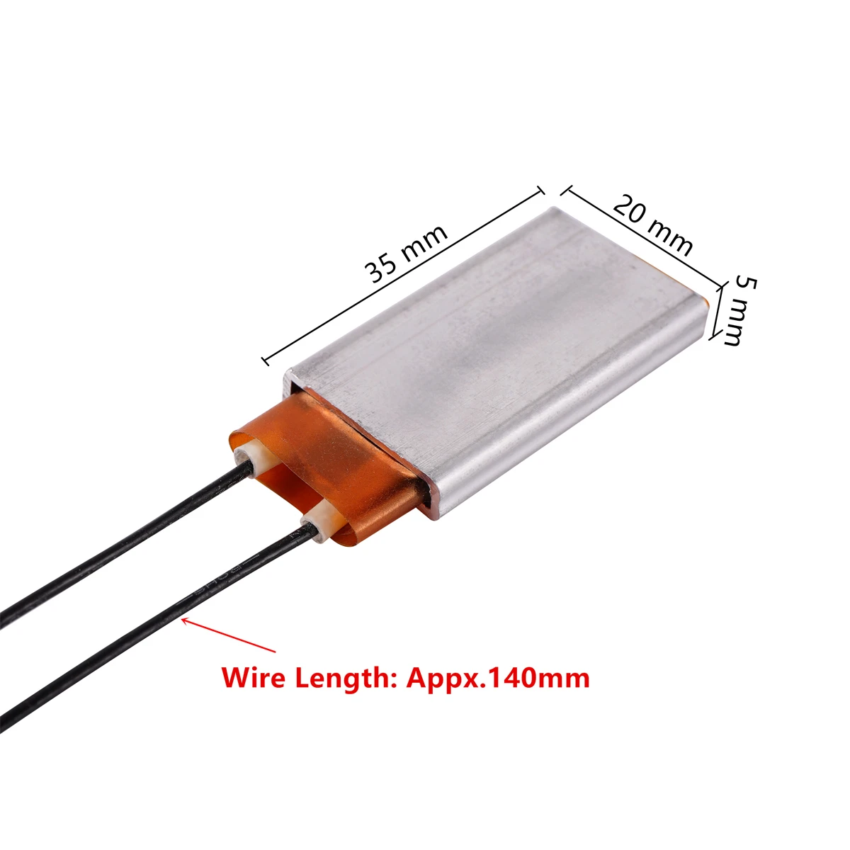Placa de Aquecimento PTC para Incubadora 220V/12V com Temperatura Constante - Imagem 2