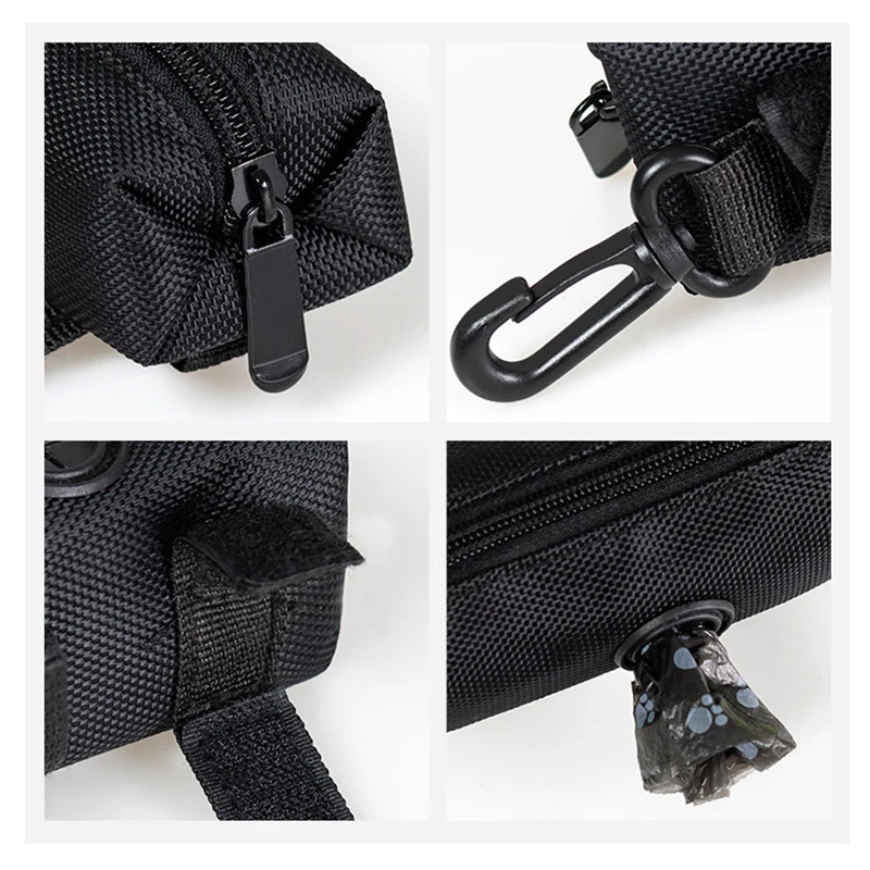 Suporte para Sacos de Cocô para Cães com Clipe Metálico para Coleira - Imagem 5