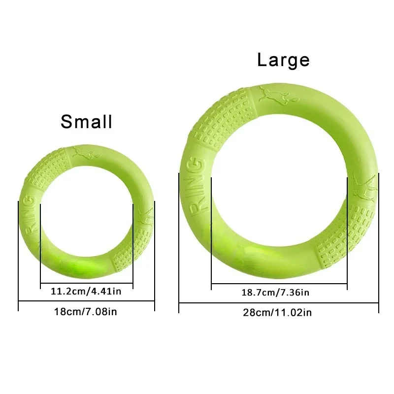 Brinquedo Anel para Cães de EVA Flutuante para Jogar na Água - Imagem 6