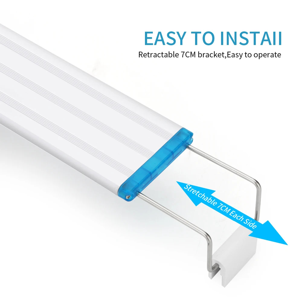 Luz LED para Aquário Expansível com Clip de 18-75 cm - Imagem 3