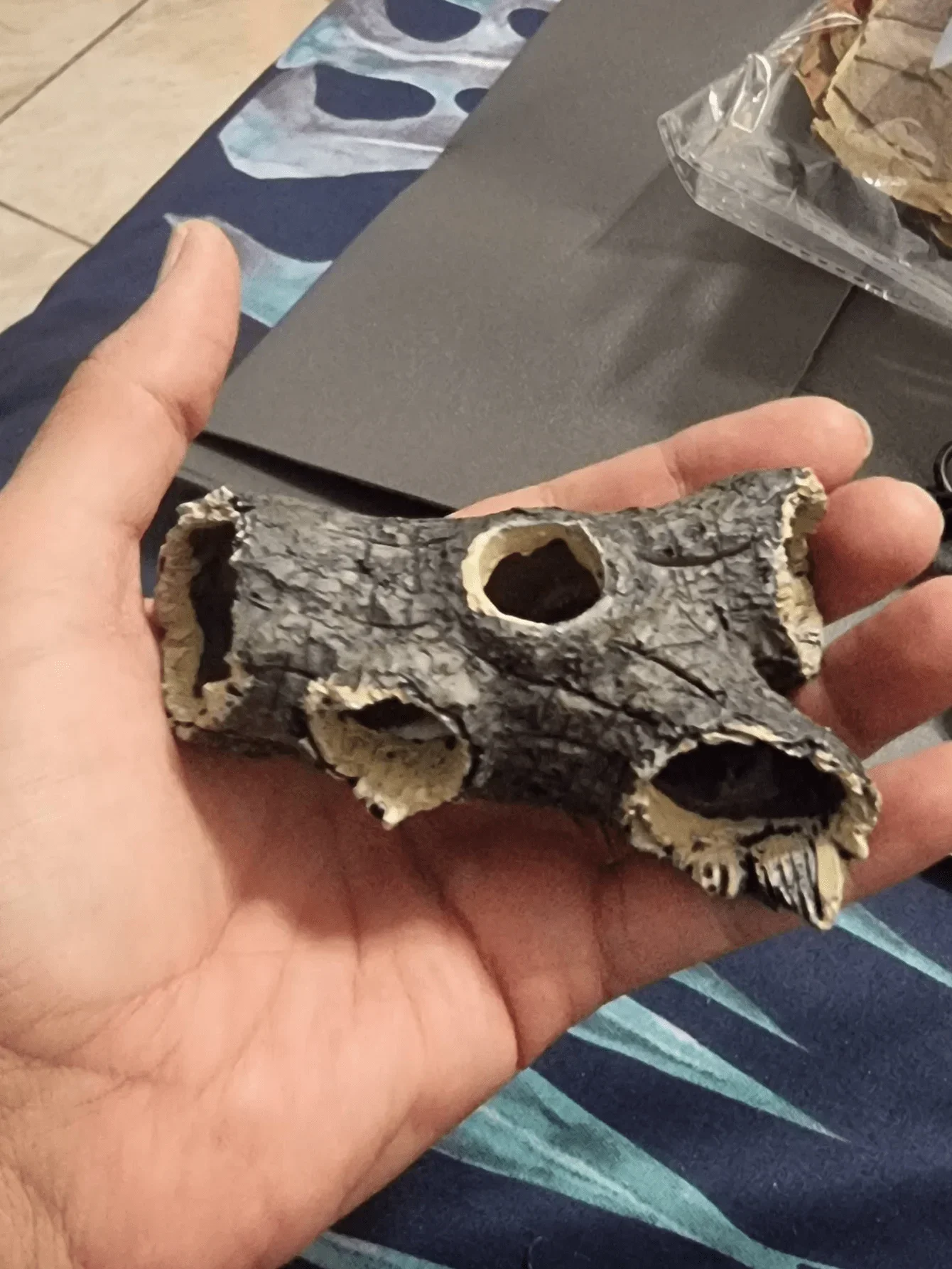 Galho de Árvore para Aquário Marrom 10 cm Esconderijo para Peixes - Imagem 5