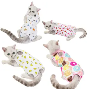 colete de recuperação para gatos
