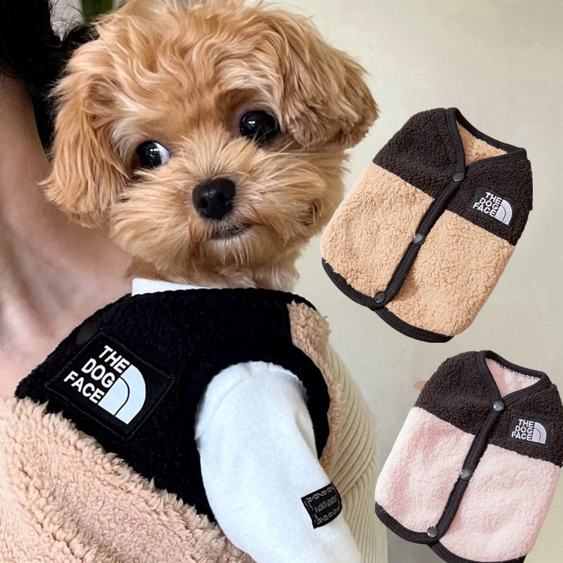 casaco de velo cordeiro para cachorro