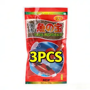 comida para peixe dourado e koi 100g