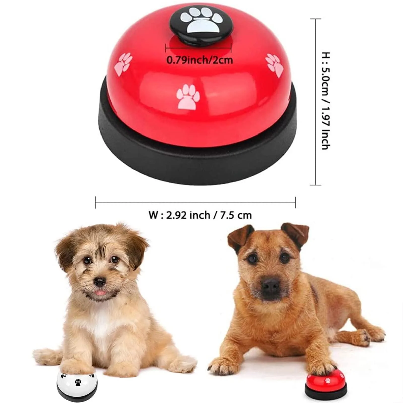 Campainha para Cães com Base Antiderrapante para Treinamento - Imagem 6