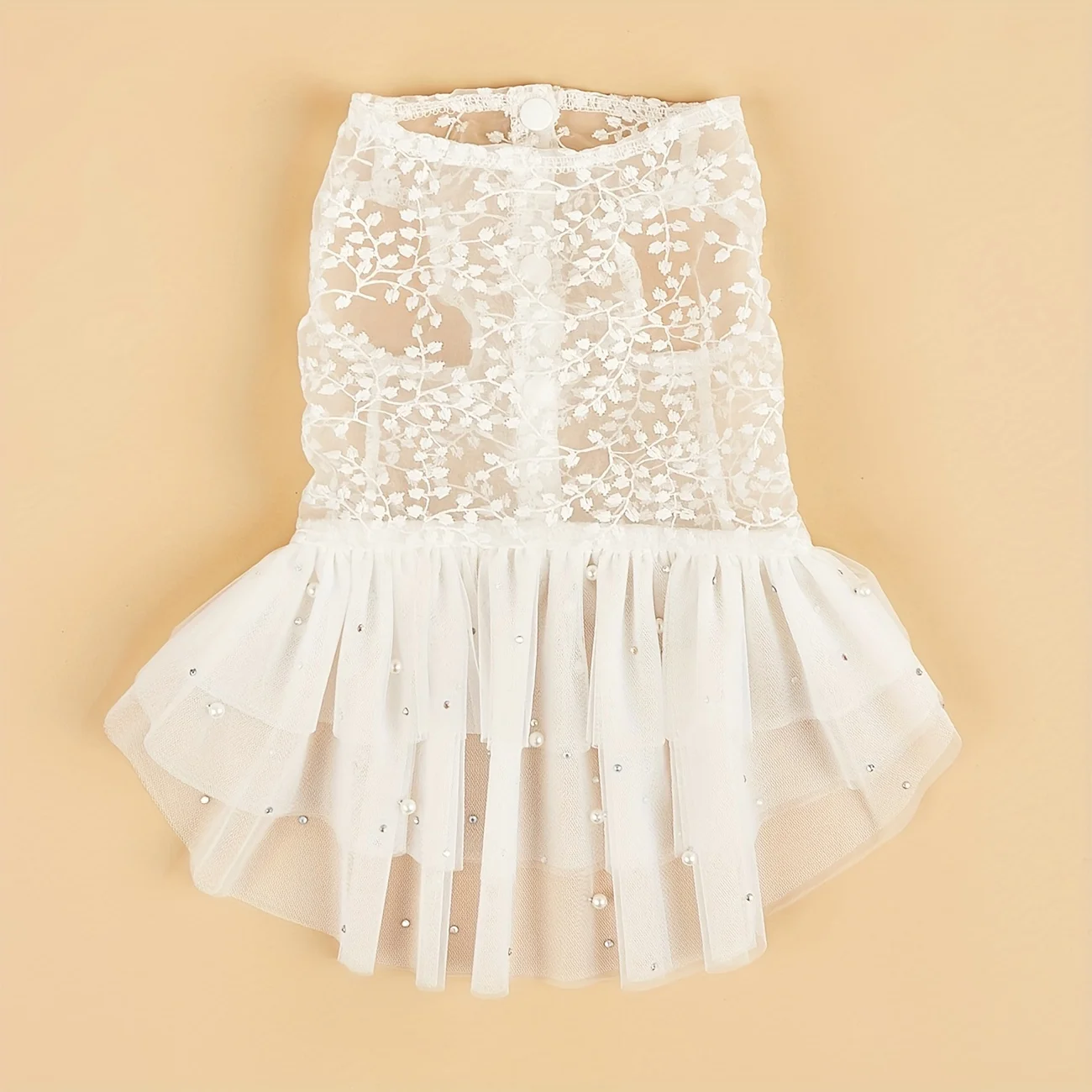 Vestido para Cães e Gatos de Malha Leve Tamanho XXL - Imagem 4